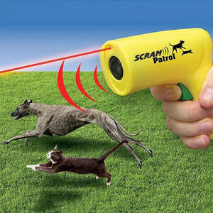 Отпугивающий звук для собак  Scram Animal Chaser | Ультразвук для отпугивания собак | Ультразвук для QI-847 отпугивания собак