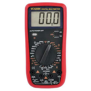 Тестер для электрика VC9208N | Мультиметр для дома | Хороший мультиметр MV-932 для дома
