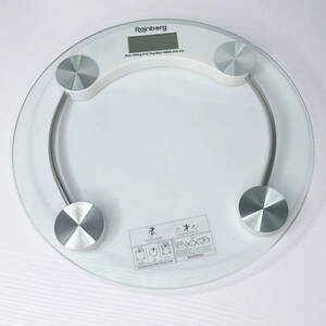 Весы электронные напольные Rainberg RB-2003A бытовые для взвешивания тела домашние весы DE-267 для взвешивания